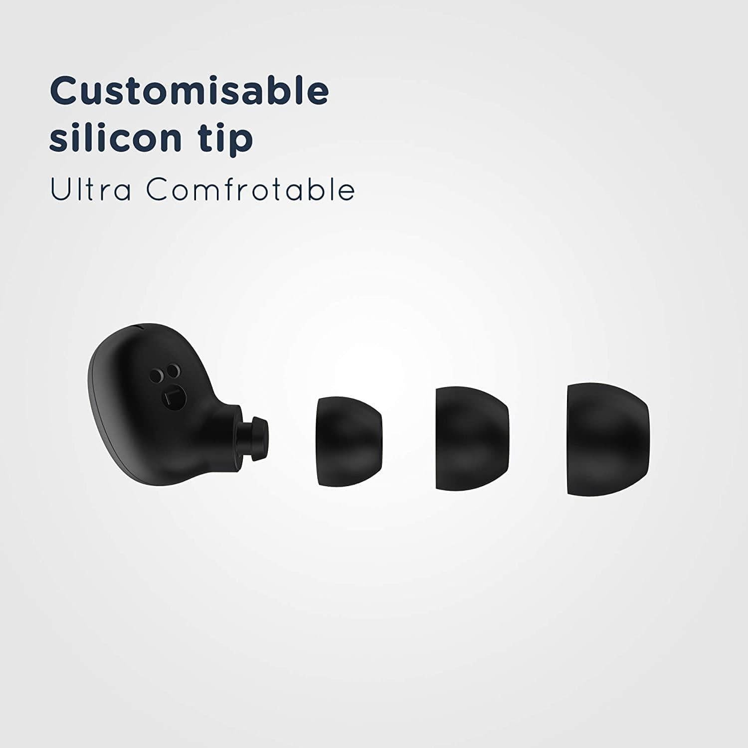 Pebble Snugs True Wireless Bluetooth earpods with Heavy Bass-Earbuds-dealsplant