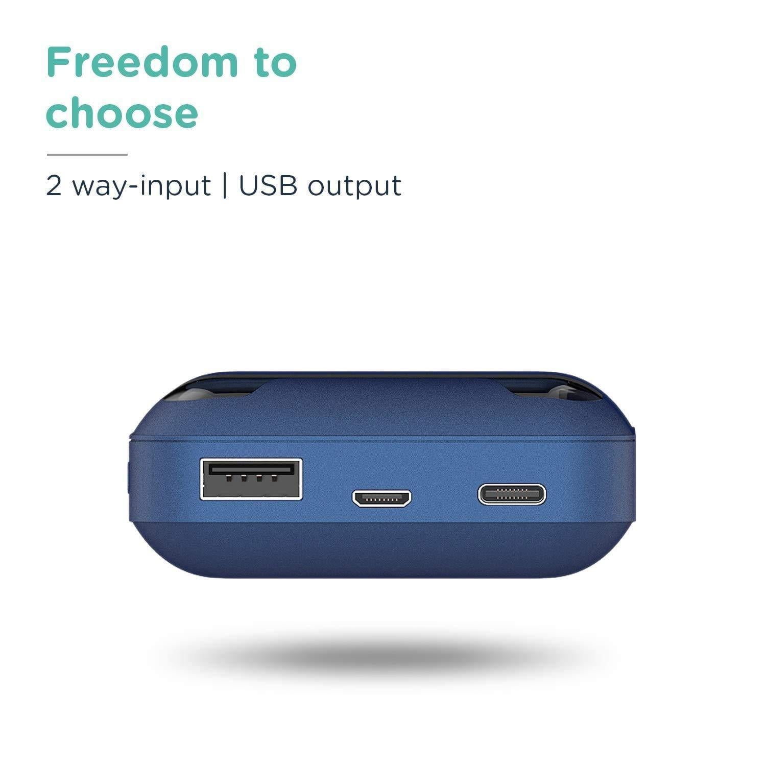 Pebble ion 10000 mAh Fast Charge Power Bank-Power Bank-dealsplant