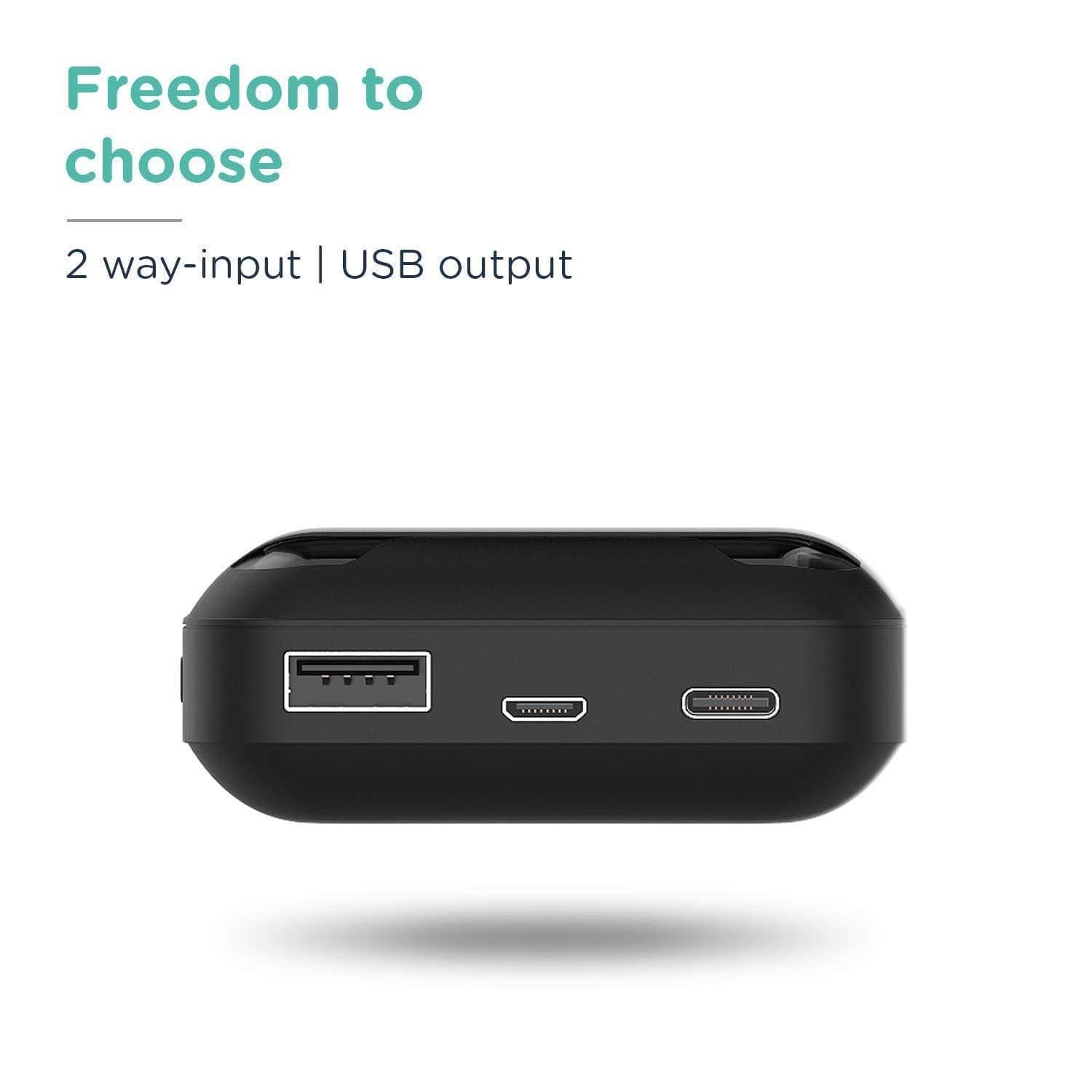 Pebble ion 10000 mAh Fast Charge Power Bank-Power Bank-dealsplant