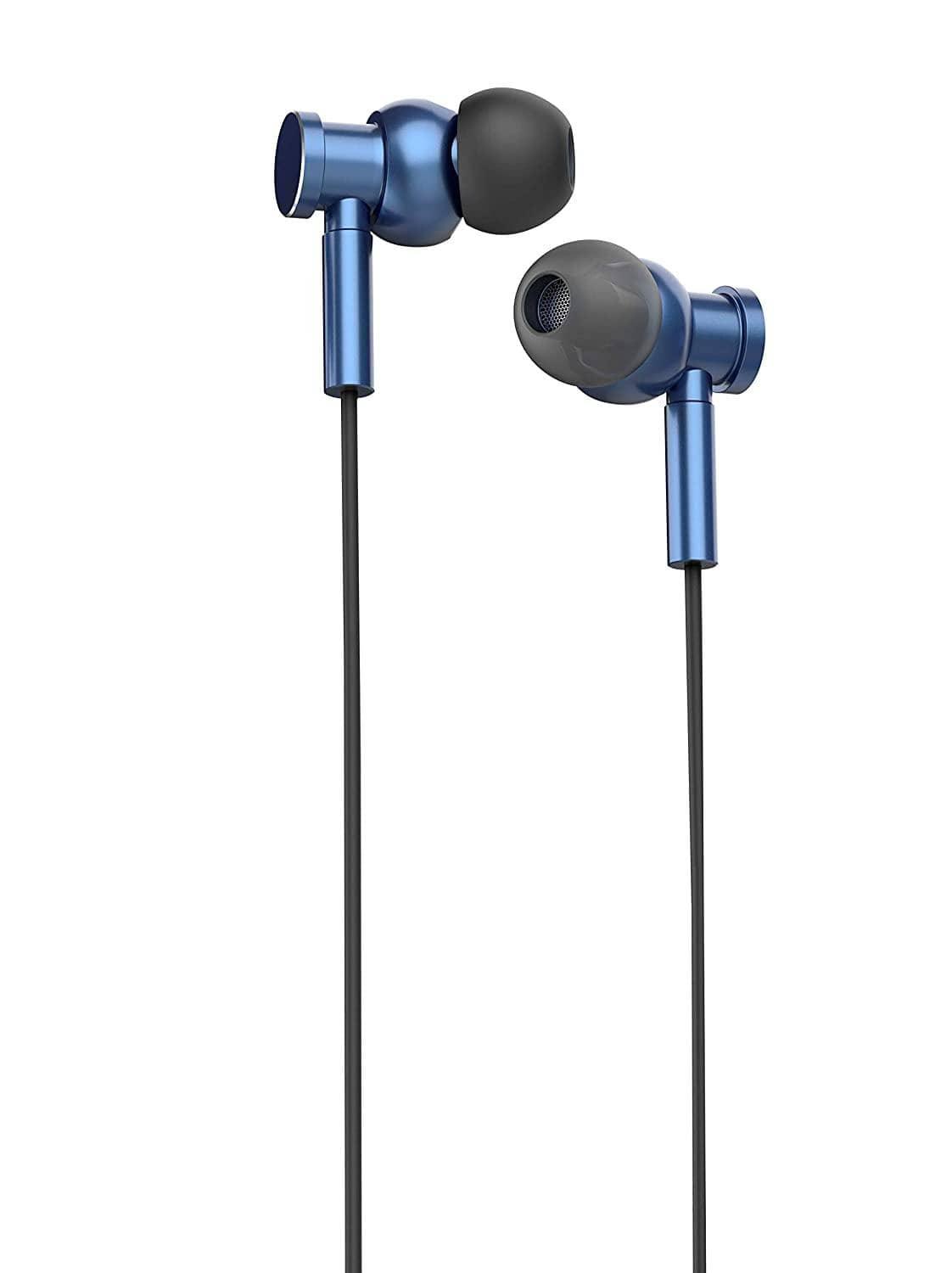 Pebble Vibe True HD Metal Earphone with mic-Wired Earphone-dealsplant
