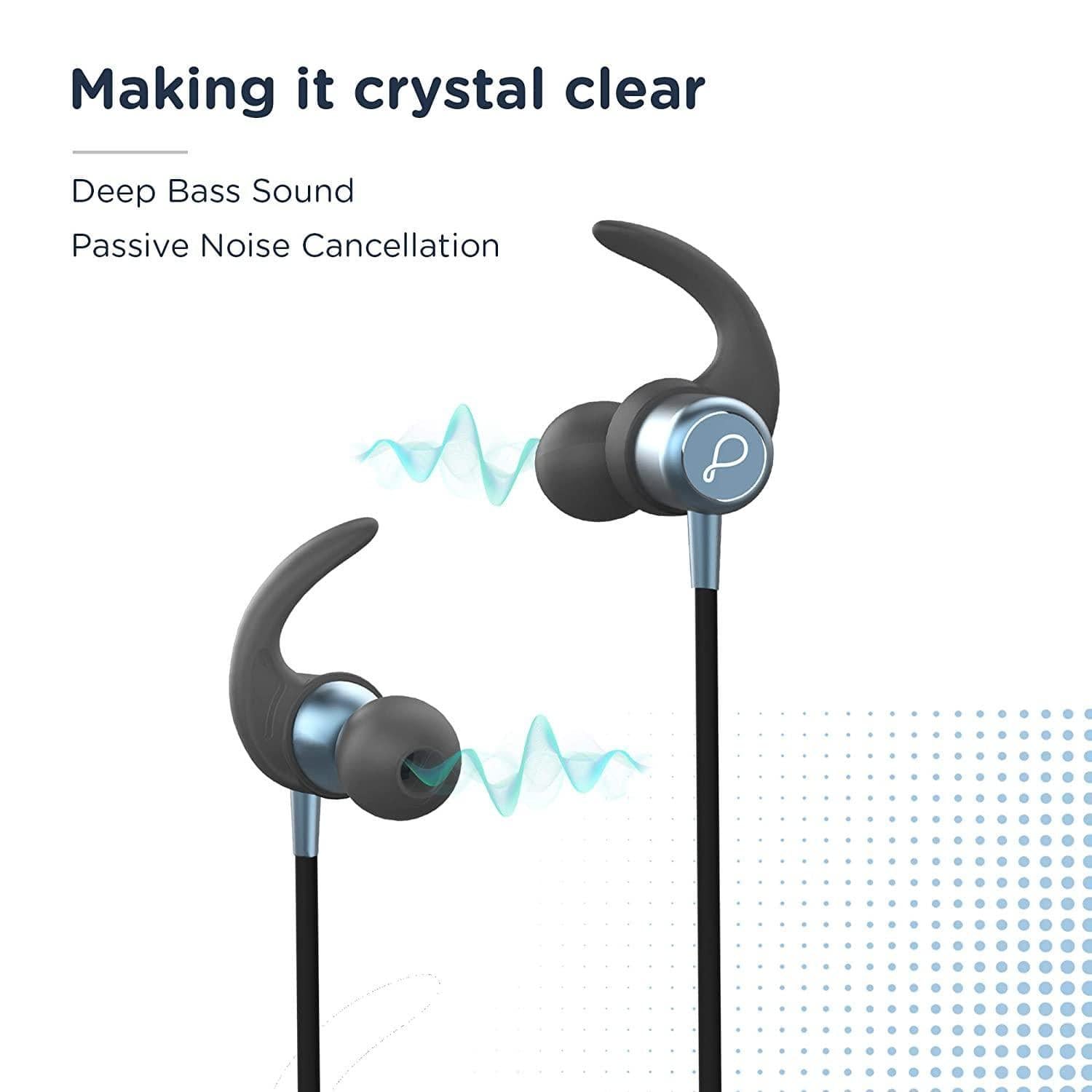 Pebble Flex Lite Neckband Magnetic Earbuds,-Wired Earphone-dealsplant