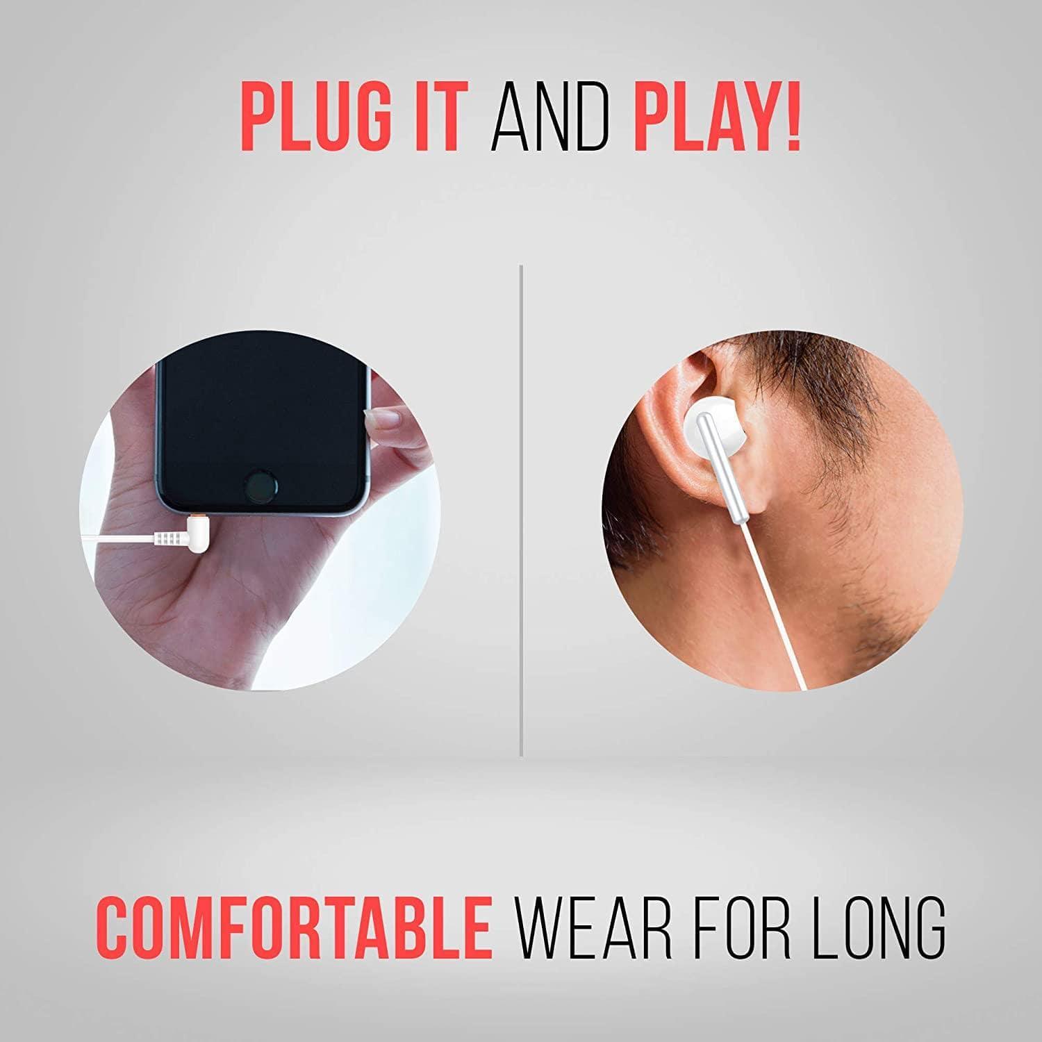Pebble Play True HD Stereo Earphone-Wired Earphone-dealsplant