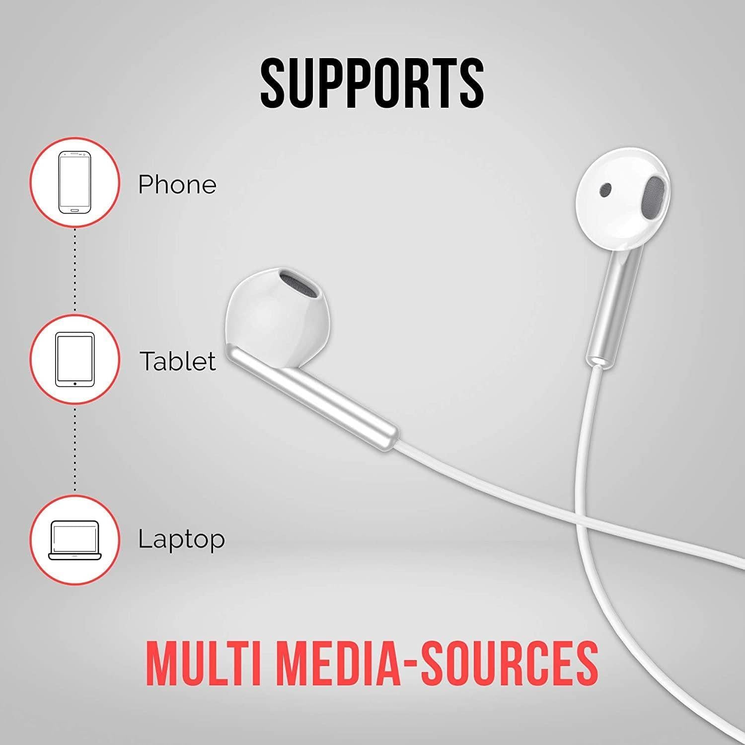 Pebble Play True HD Stereo Earphone-Wired Earphone-dealsplant