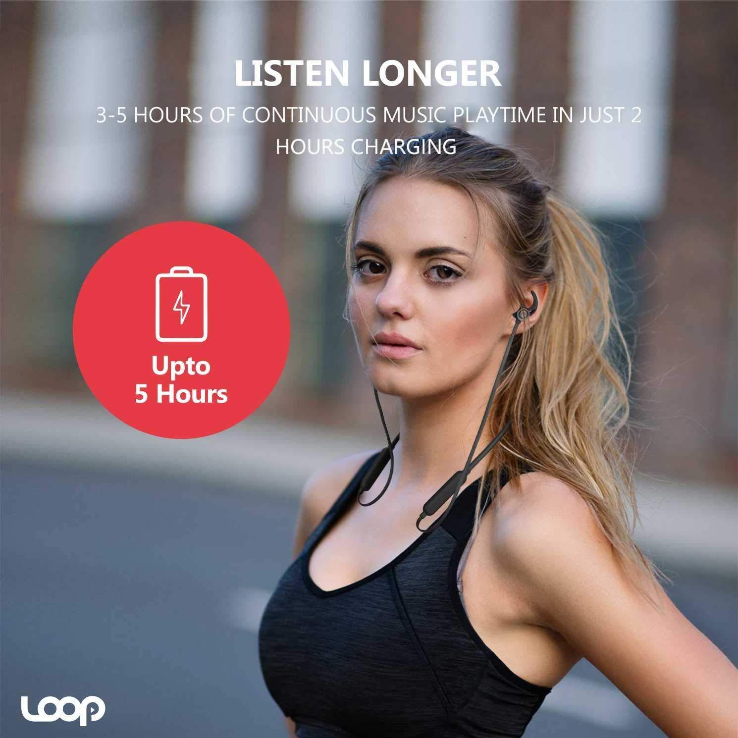 Pebble Spirit Loop - Wireless Neckband Earphone-Wired Earphone-dealsplant