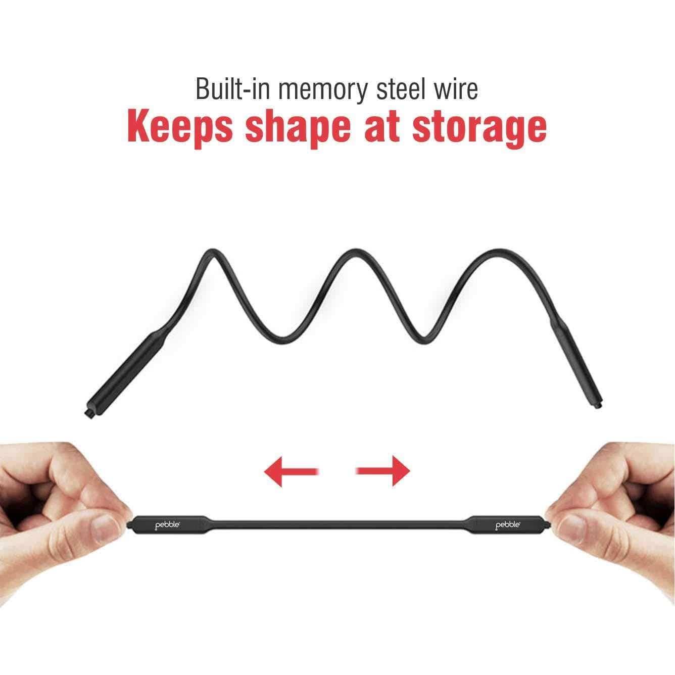 Pebble Spirit Loop - Wireless Neckband Earphone-Wired Earphone-dealsplant