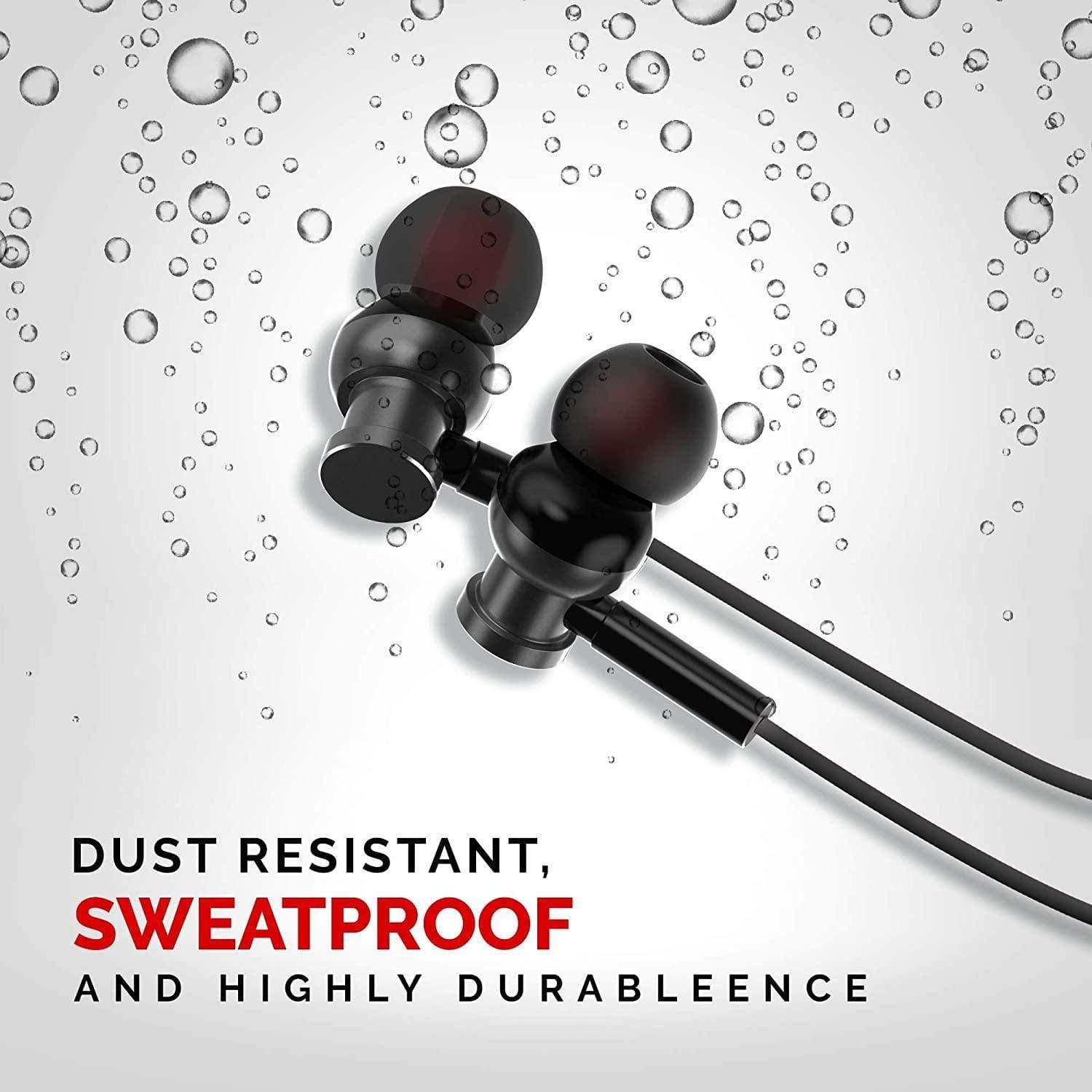 Pebble Vibe True HD Metal Earphone with mic-Wired Earphone-dealsplant