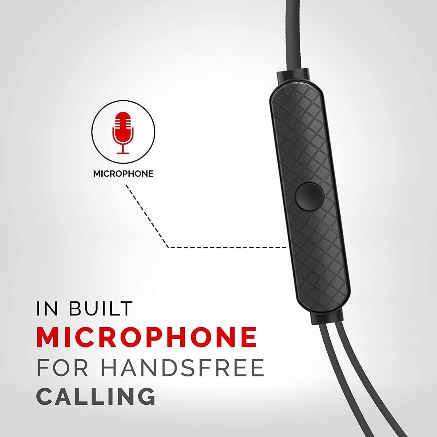 Pebble Vibe True HD Metal Earphone with mic-Wired Earphone-dealsplant