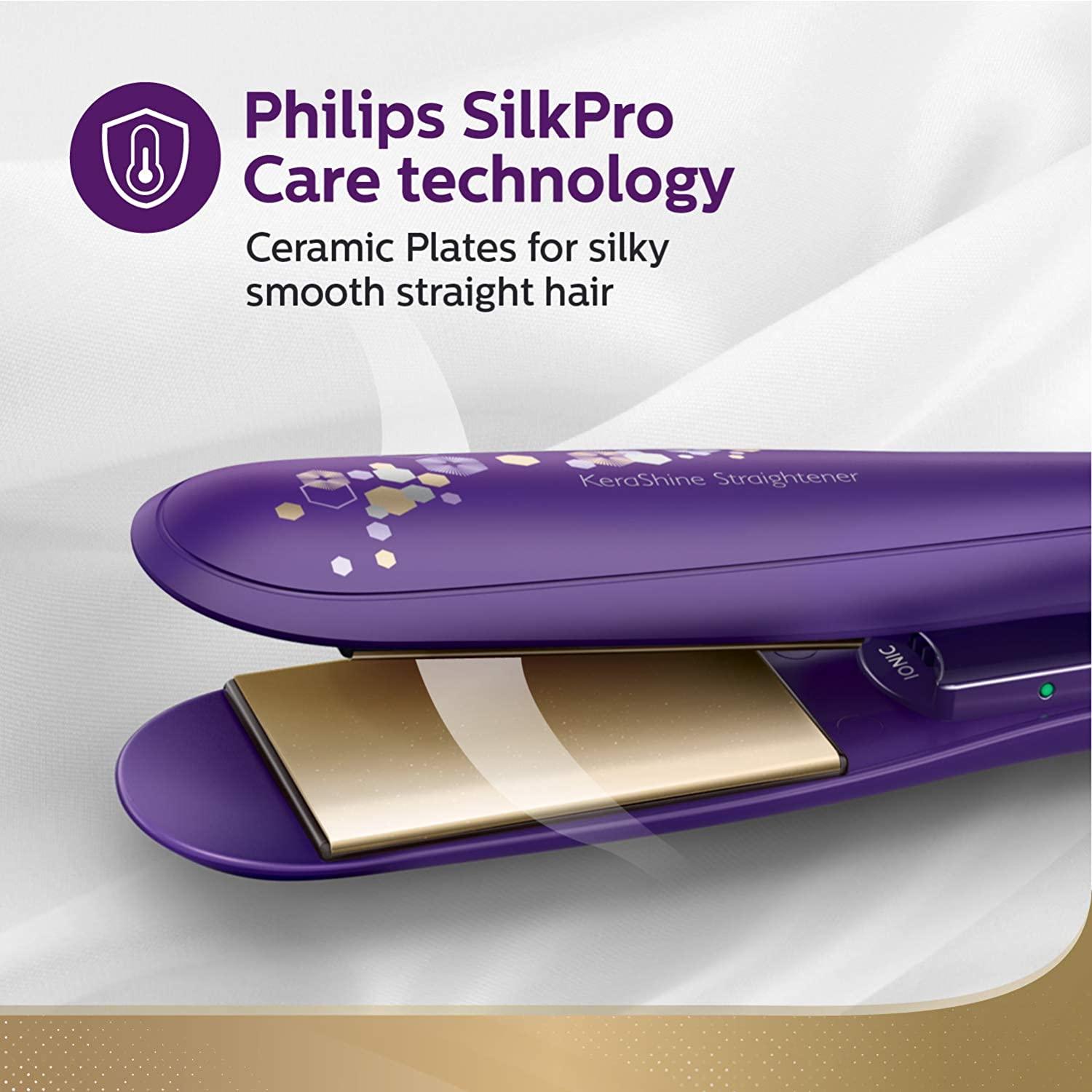 PHILIPS KeraShine Hair Straightener with Temperature Control-Hair Straightener-dealsplant