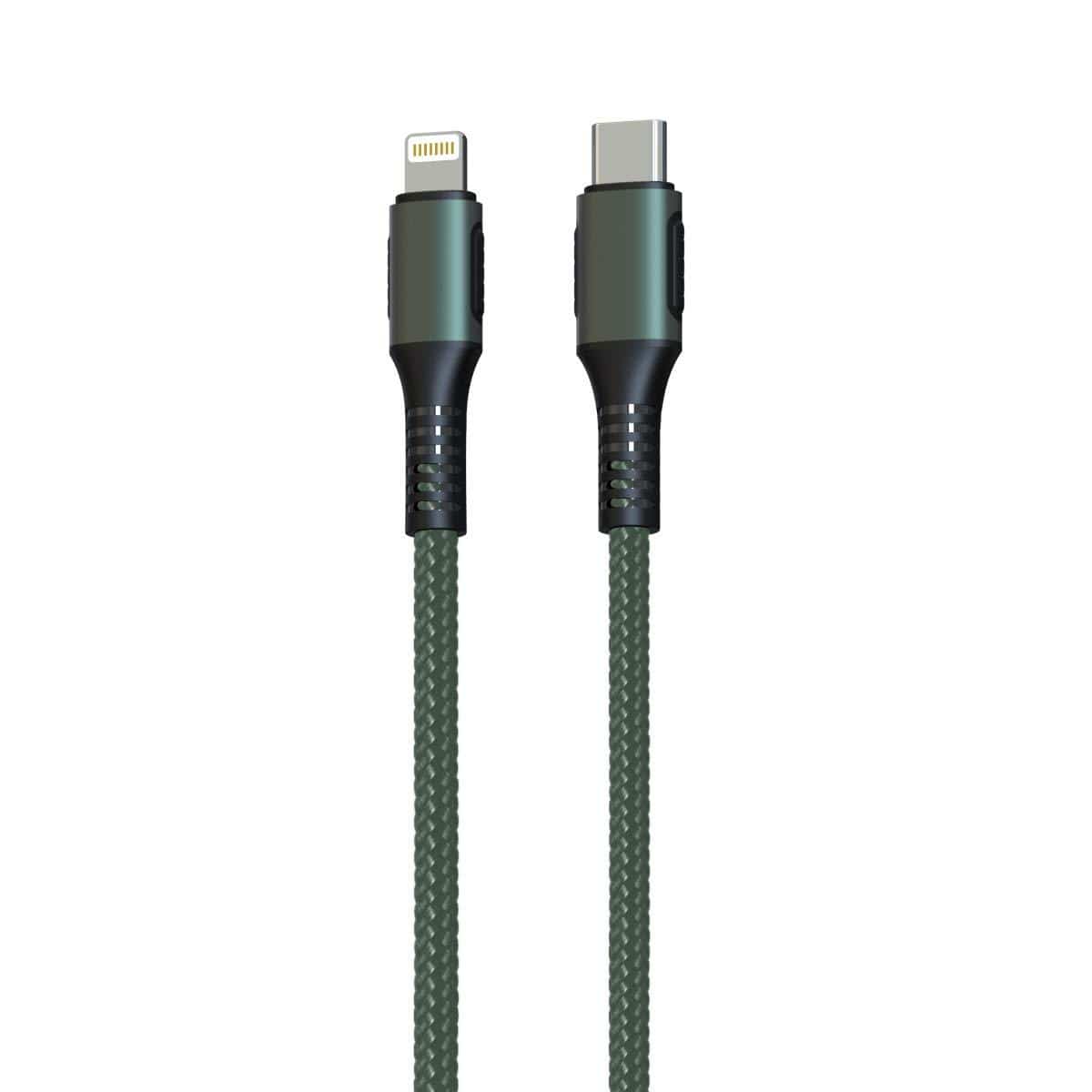 Portronics Konnect CL 18W POR-1067 Type-C to 8 Pin USB 1.2M Cable-C-type CABLE-dealsplant