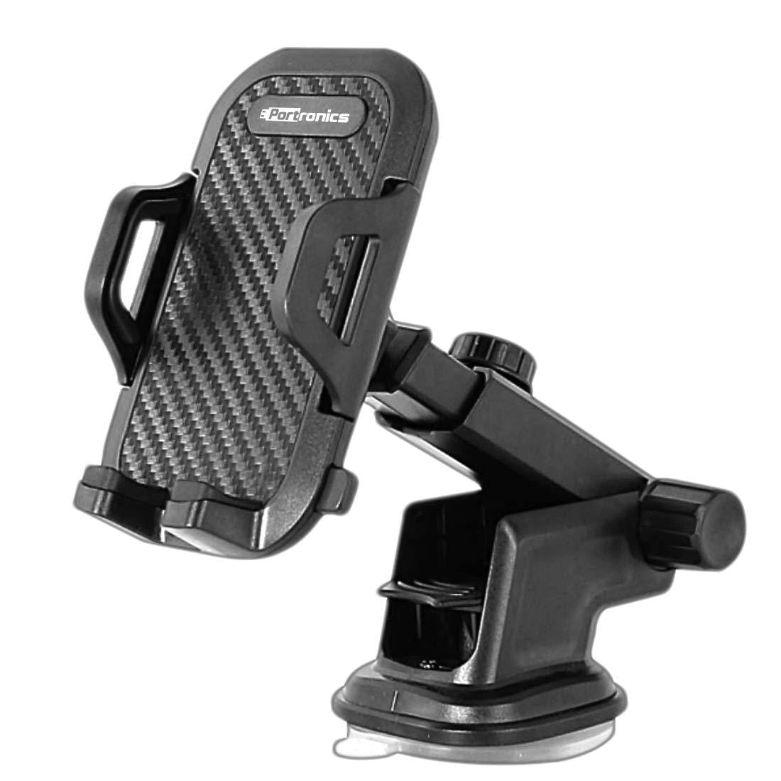 Portronics Clamp M POR-116 Car Mobile Holder-car mobile holder-dealsplant