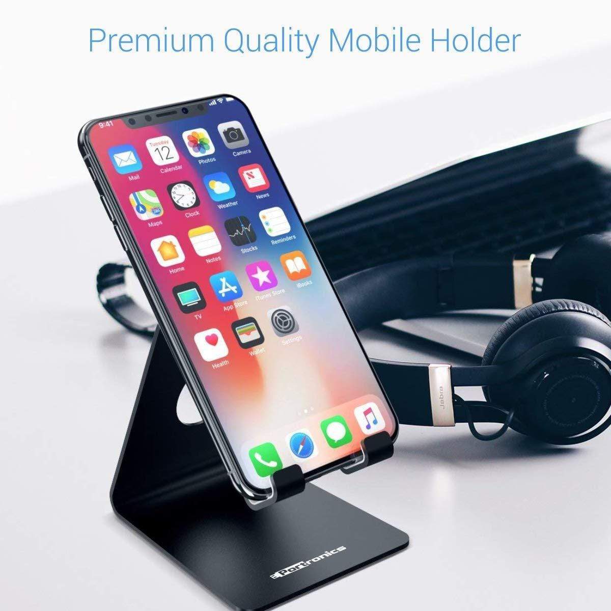 Portronics MODESK POR-122 Universal Mobile Holder-Car Mobile Holder-dealsplant