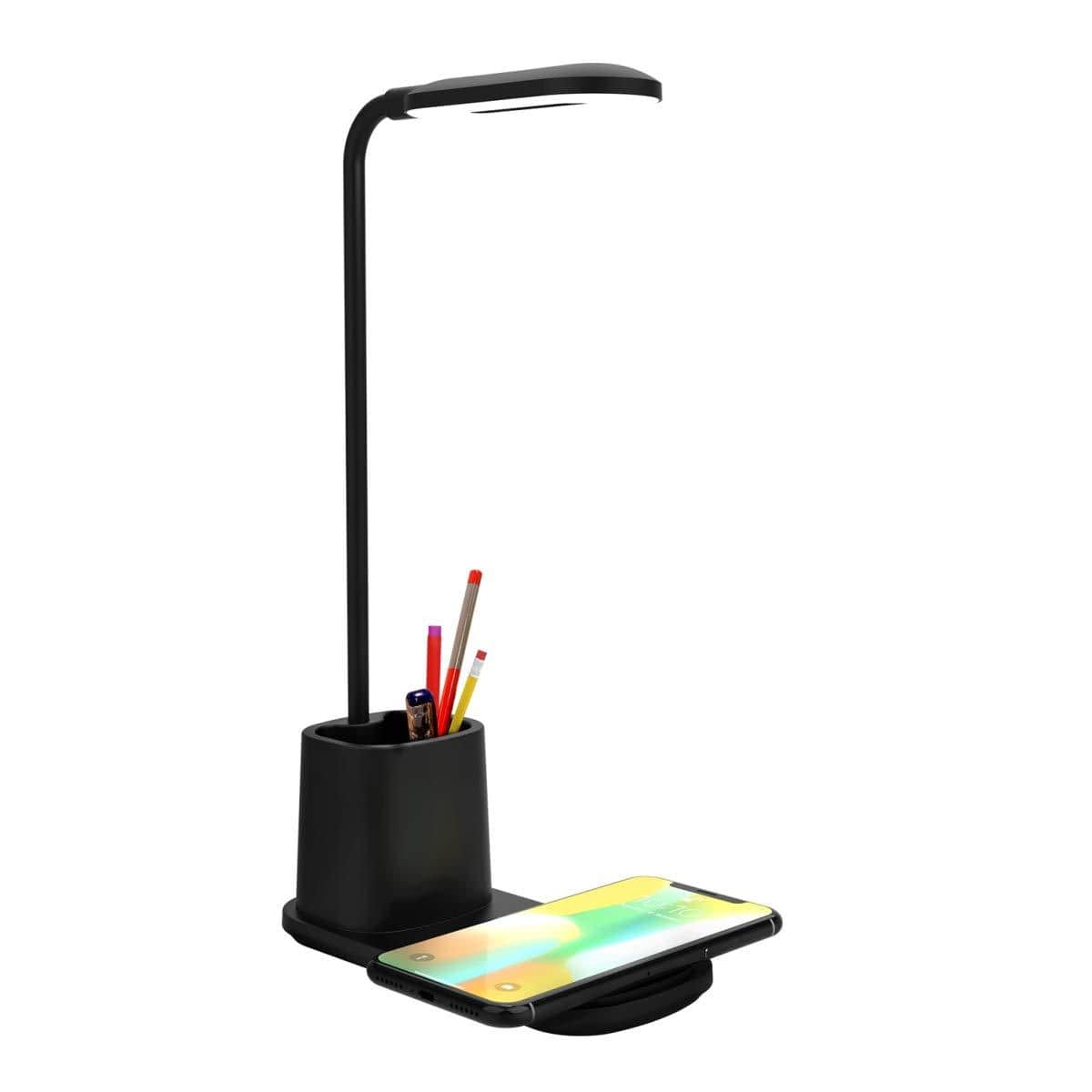 Portronics Brillo II Lamp with Wireless Charging-Lamp with Wireless Charging-dealsplant