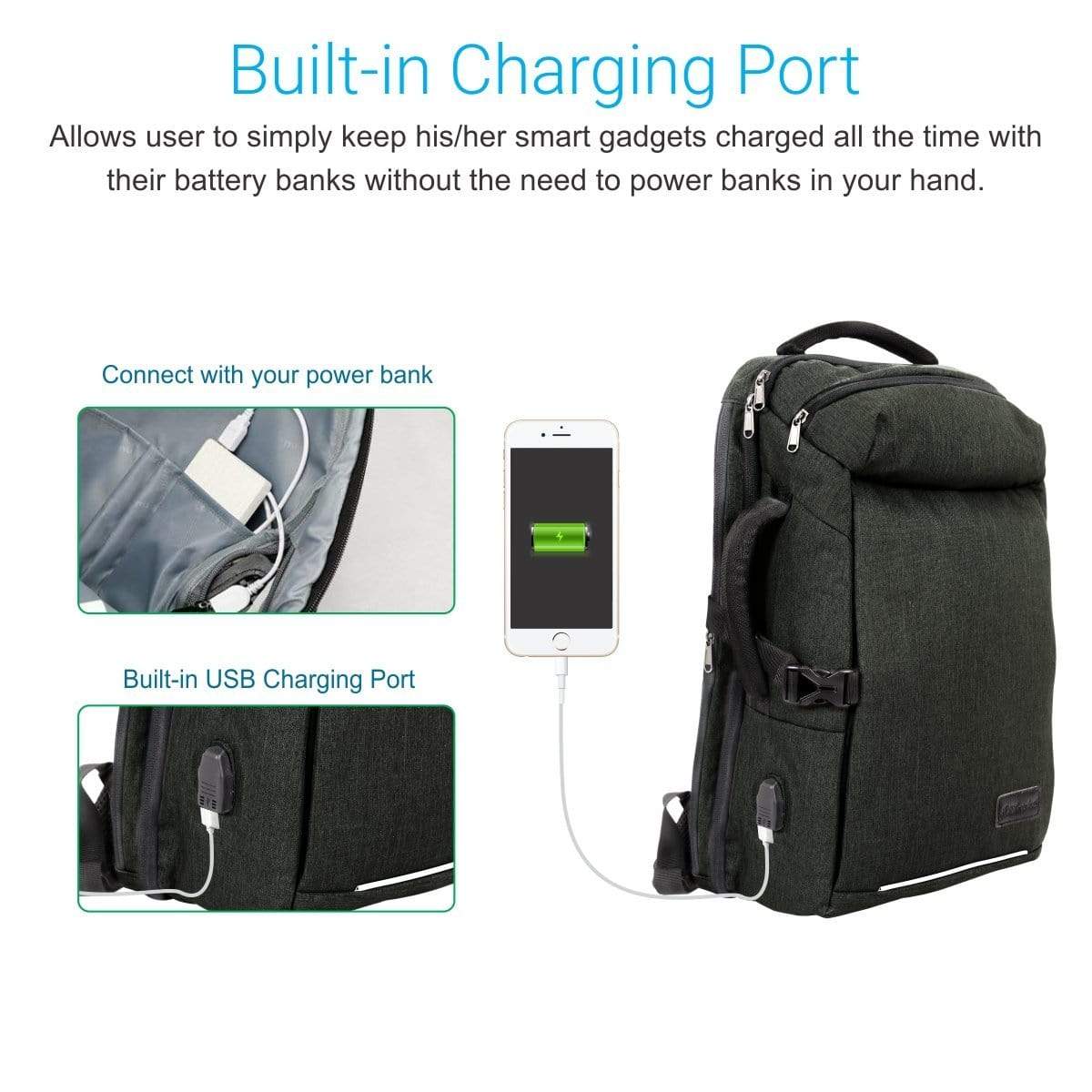 Portronics POR-929 Elements U 15.6 Inch Laptop Bag.-laptop care-dealsplant