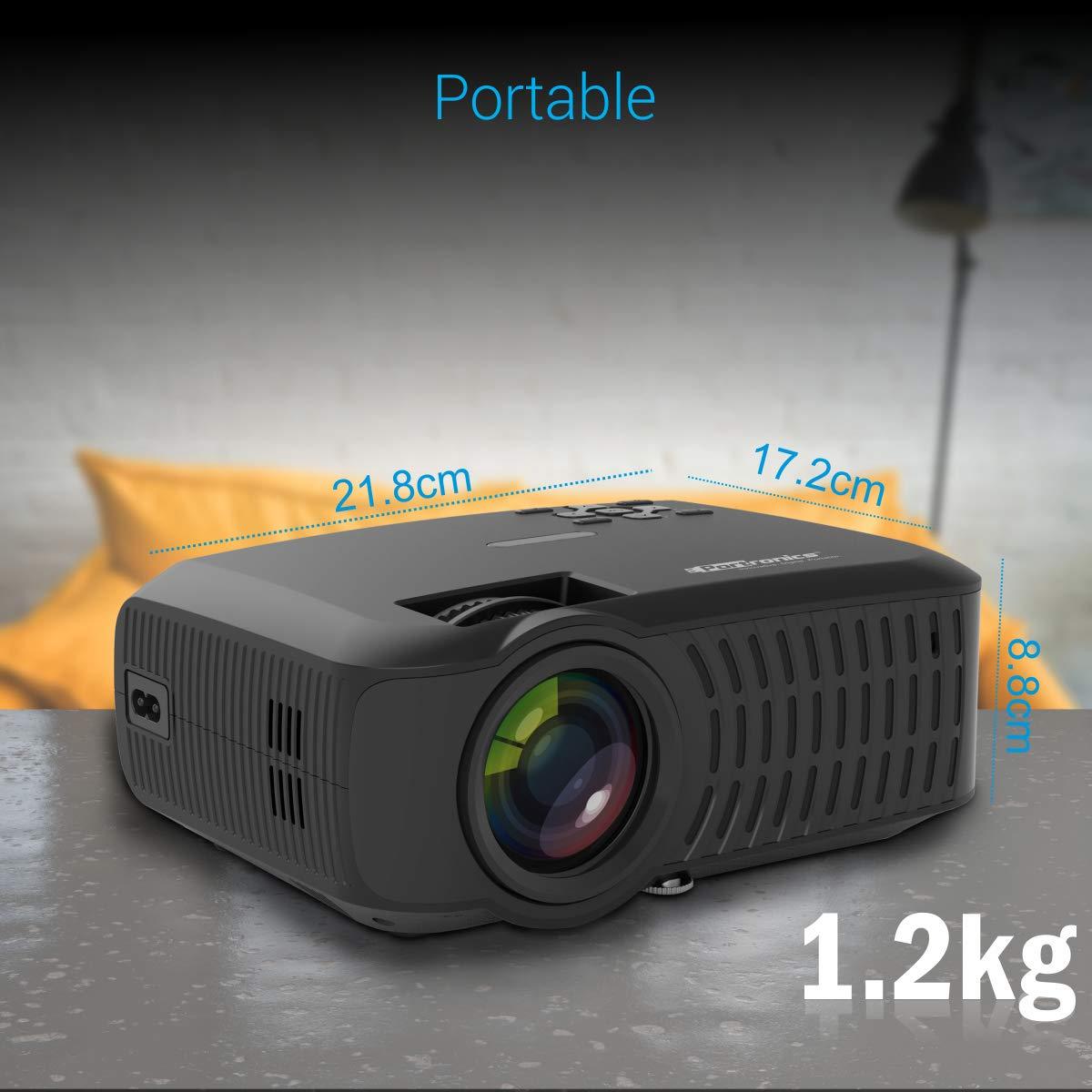 Portronics BEEM 200 POR-284, 200 Lumen Bright Full HD Multimedia LCD Projector-LCD Projector-dealsplant