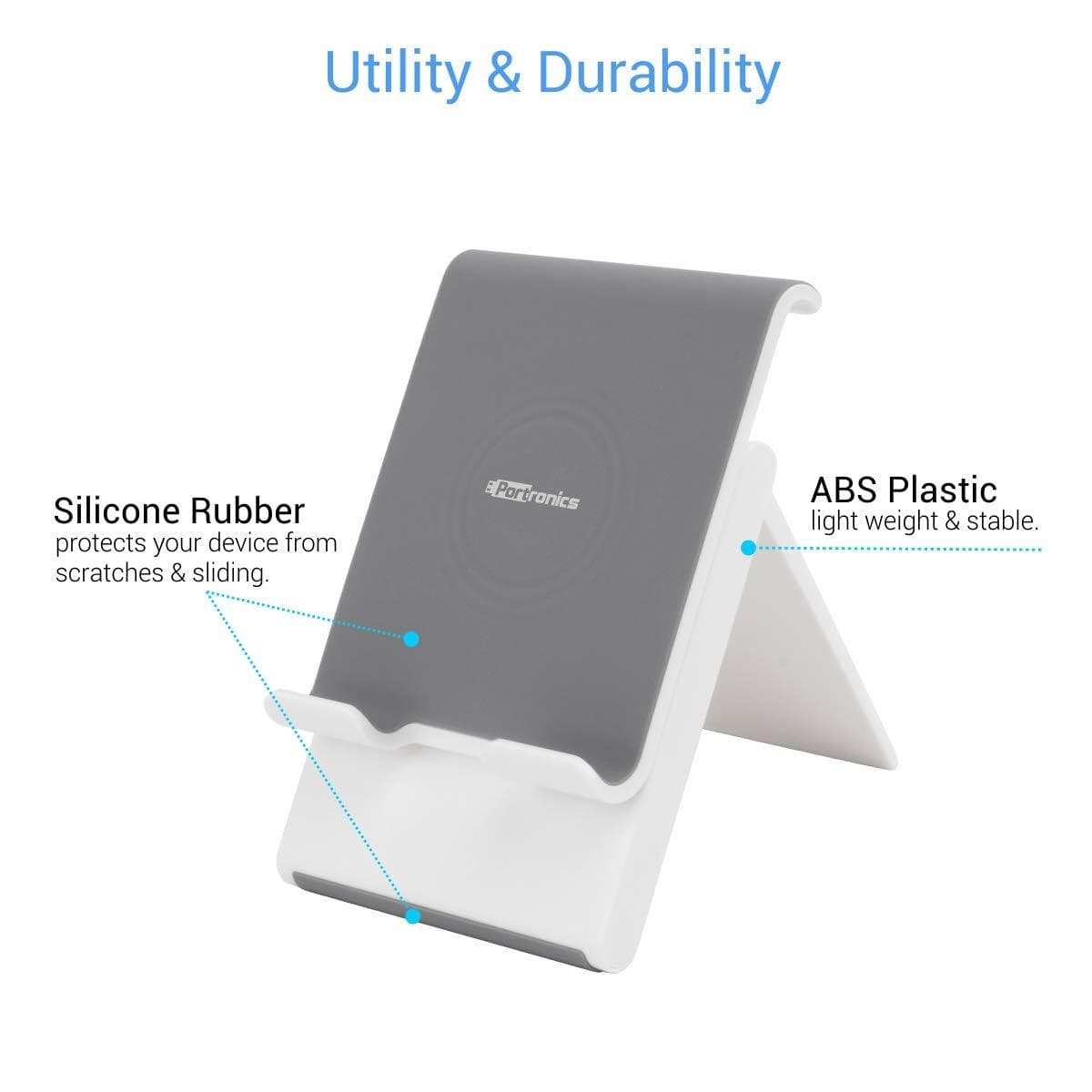 Portronics Paddie a Portable and Foldable Mobile & Tablet Holder-Mobile & Tablet Holder-dealsplant