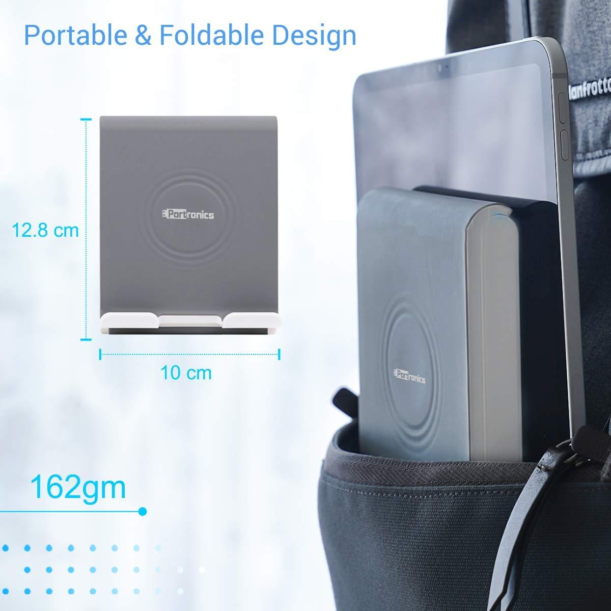 Portronics Paddie a Portable and Foldable Mobile & Tablet Holder-Mobile & Tablet Holder-dealsplant