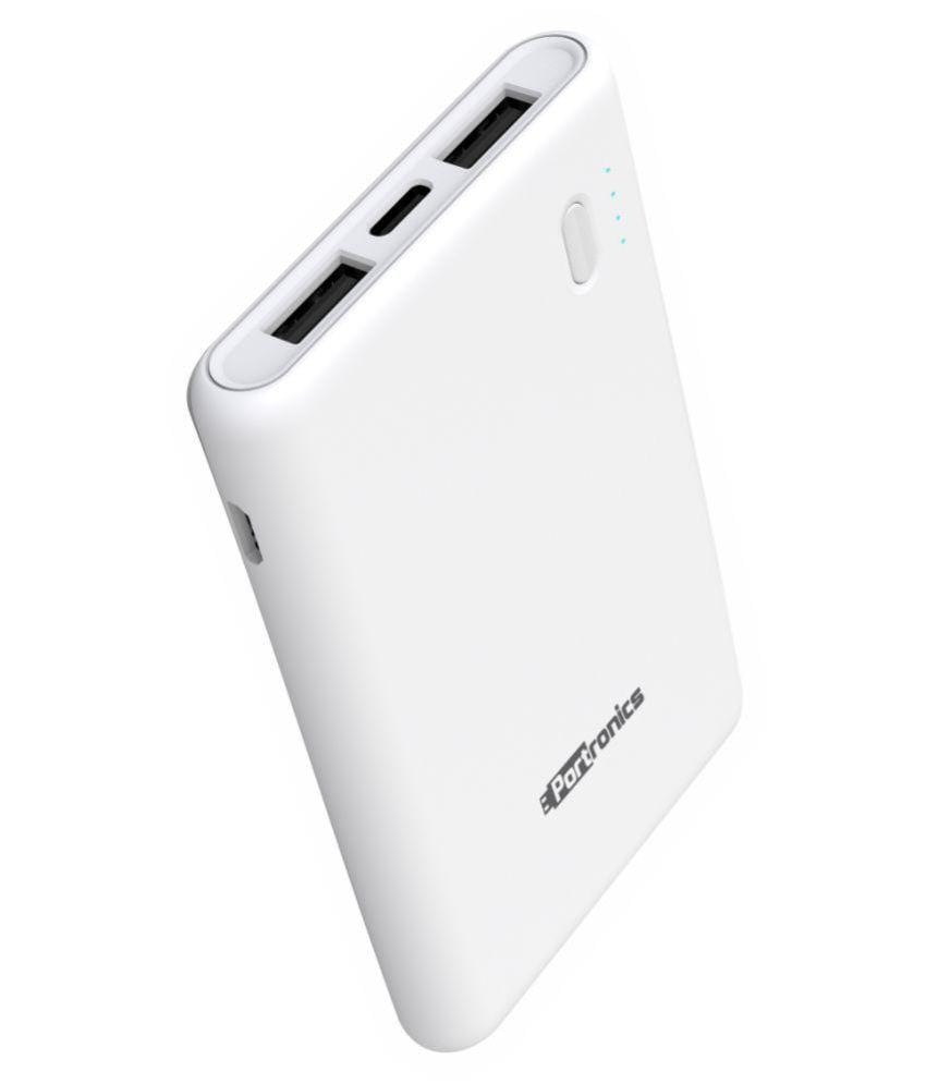 Portronics Indo 5X 5000 mAh Power Bank with Dual Input (Micro+Type-C)-Power Bank-dealsplant