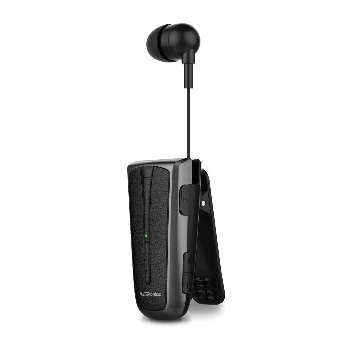 Portronics Harmonics Klip 4 Retractable Bluetooth Music & Calling Earphone-Retractable Bluetooth-dealsplant