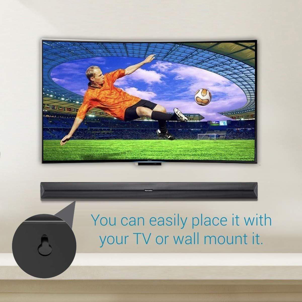 Portronics Sound Slick II 40W POR-936 Wired and Wireless Bluetooth Sound Bar-Sound Decoder Converter-dealsplant