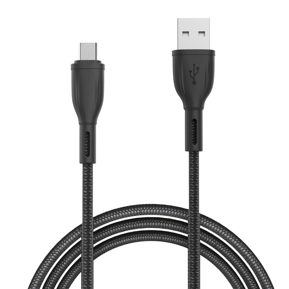 Portronics Konnect Plus 1.2M Fast Charging Micro USB Cable for Android Phones-USB CABLE-dealsplant