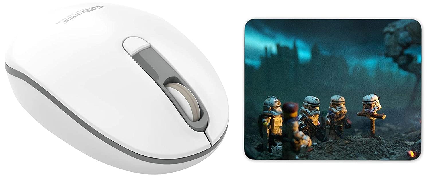 Portronics Toad 11 Wireless Mouse with 2.4GHz Technology-Wired Optical Mous-dealsplant
