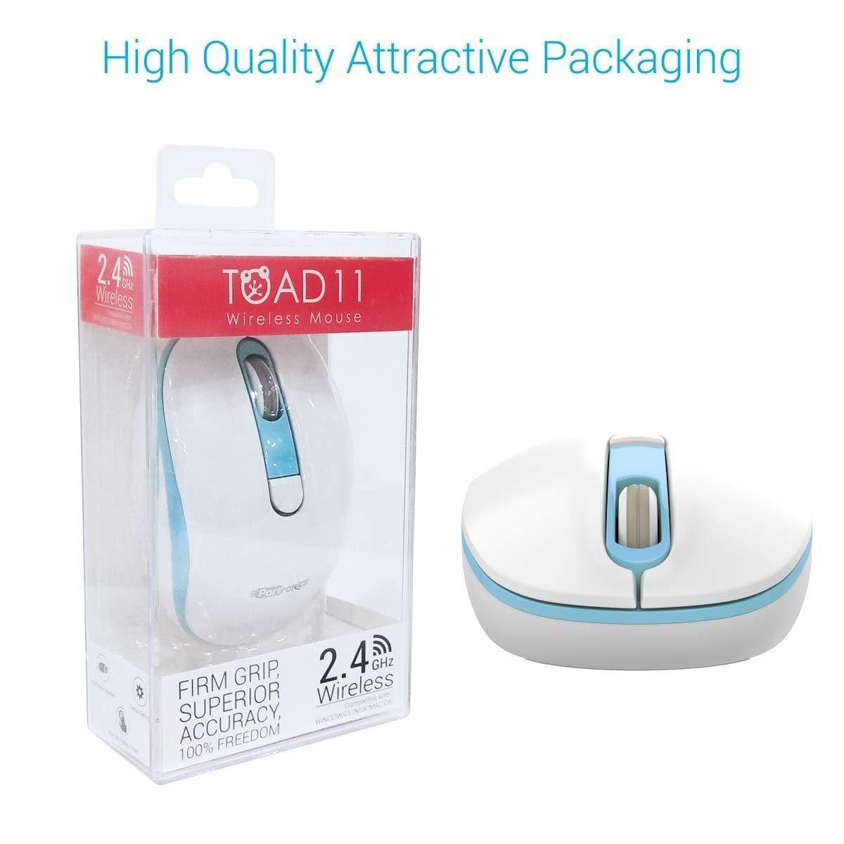 Portronics Toad 11 Wireless Mouse with 2.4GHz Technology-Wired Optical Mous-dealsplant