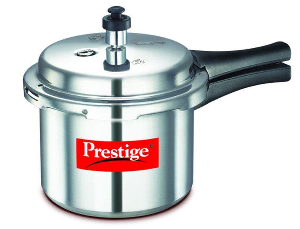 Prestige Popular Aluminium Pressure Cooker, 3 Litres-Home & Kitchen Appliances-dealsplant