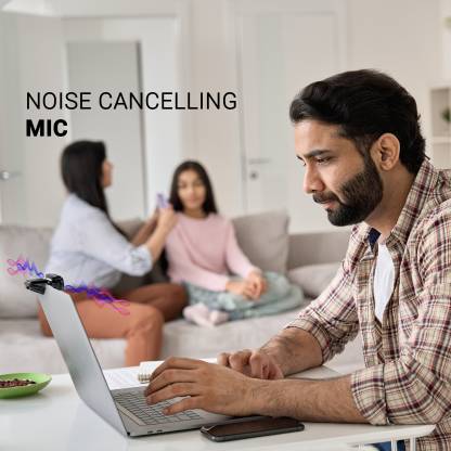 QUANTUM QHM 990 PC/Mac/Laptop Full HD 1080 pixels 30 FPS Web Camera With Noise Cancelling built-in Mic Webcam (Black)-Web Camera-dealsplant