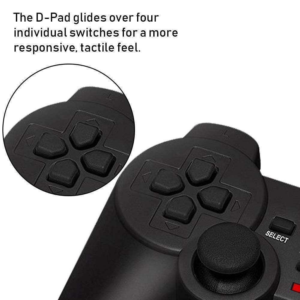 Quantum QHM7468-2V 2.0 PC Game Pad Controller (Black)-Computer Components-dealsplant