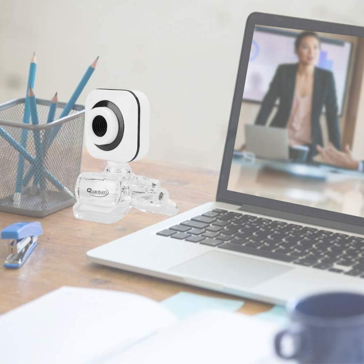 Quantum QHM495-B HD Web Camera with Built-in Mic For Laptop Desktop-Laptops & Computer Peripherals-dealsplant