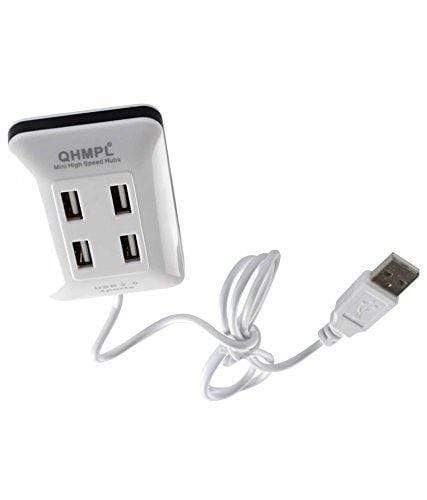 Quantum QHM6633 4 Port USB Hub (color may vary)-Laptops & Computer Peripherals-dealsplant