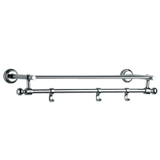 Jaquar Queen's Towel Rack 24-inch AQN-CHR-7781-towel rack-dealsplant