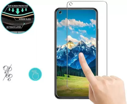 Dealsplant premium quality super D full temper glass for Realme 9 speed-Tempered Glass-dealsplant