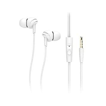 Rock Y1 Stereo Earphone in line control with mic Headset 3.5mm In Ear Earbuds-Headphones & Earphones-dealsplant