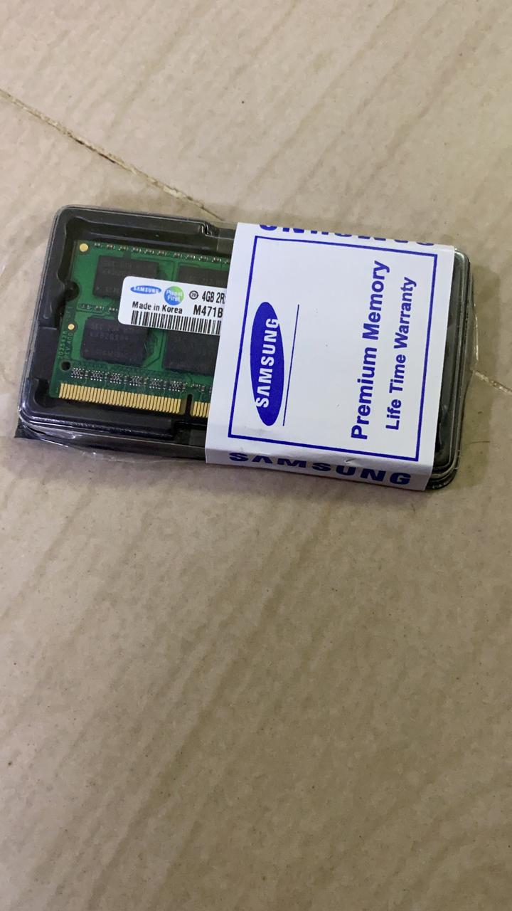 Samsung 4GB PC3 DDR3 1600MHz Laptop RAM - Main Image