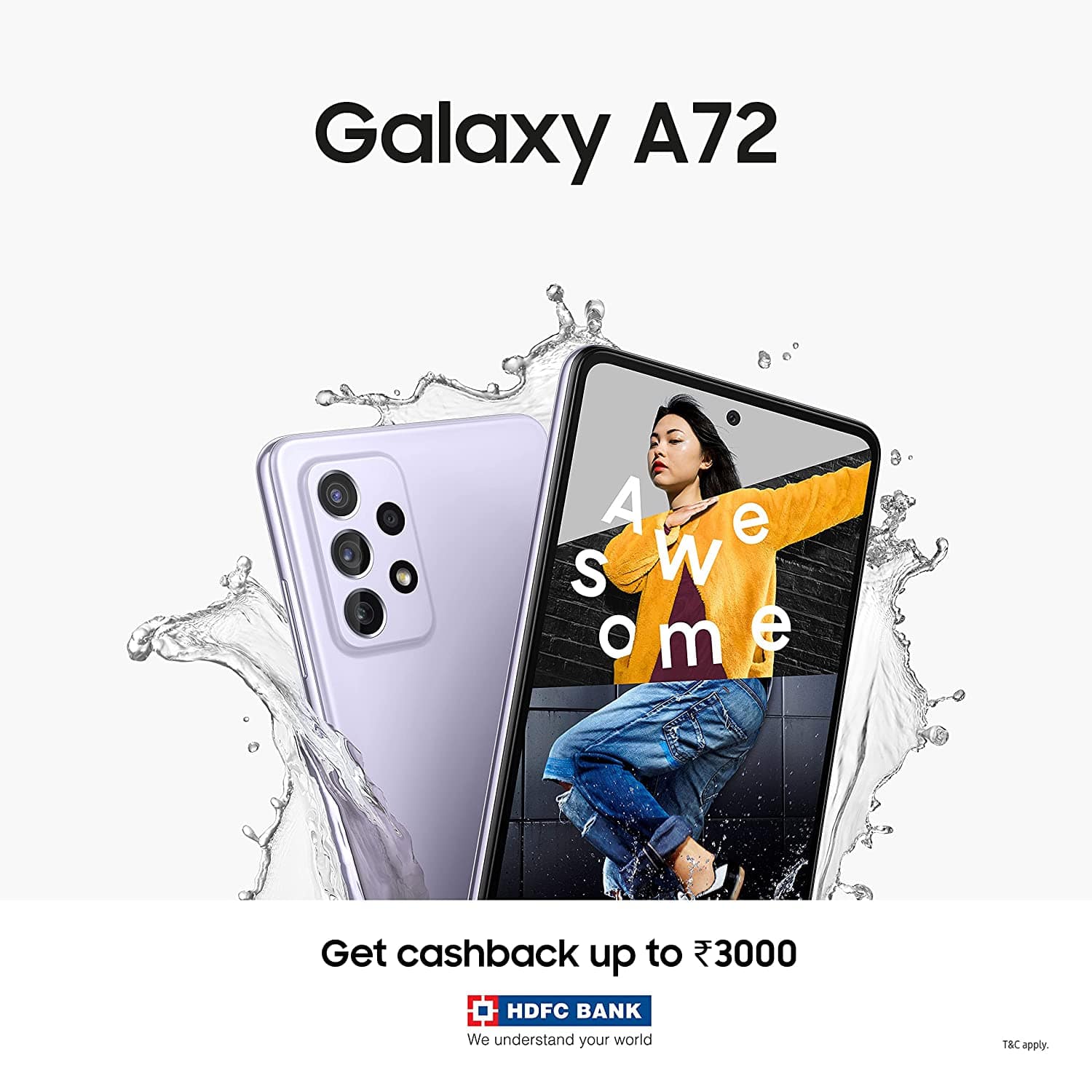 Samsung Galaxy A72 ( 8GB RAM+128GB Storage)-Mobile Phones-dealsplant