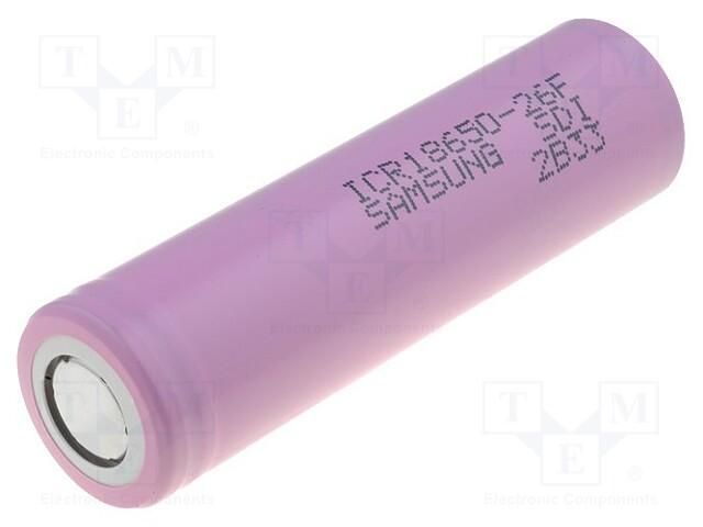 Samsung 18650 High Quality Rechargeable 3.7V 2600 mAh Lithium ion Battery for Power Bank, Science Projects, Torch Lights-Rechargeable Batteries-dealsplant