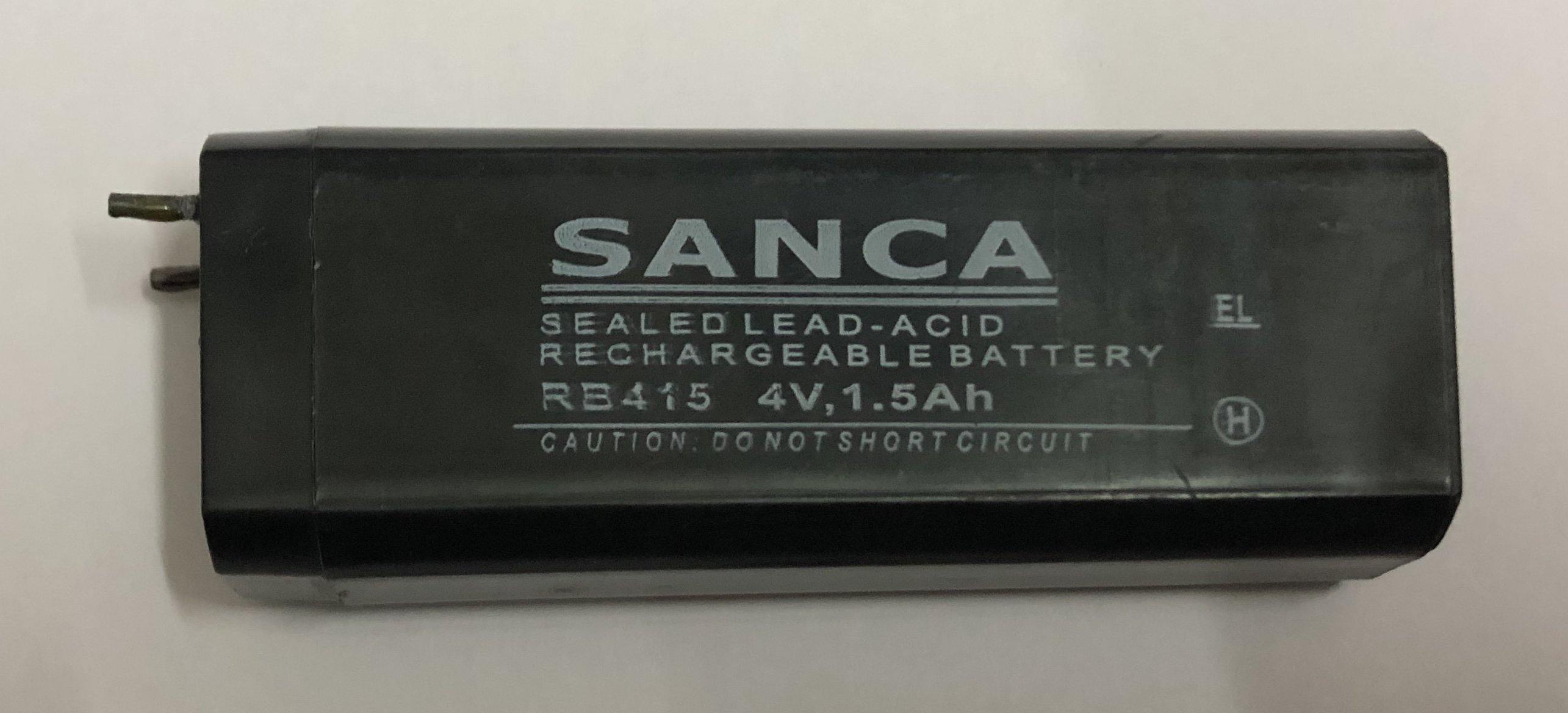 Sanca 4V 1.5Ah Sealed Lead Acid Rechargeable Battery For Mosquito Bat / Toys-General Purpose Batteries-dealsplant