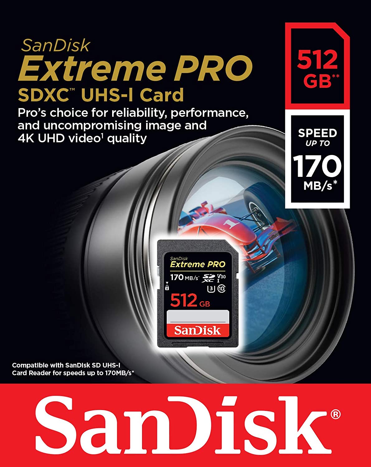 SanDisk Extreme Pro 512 GB Memory card SDSDXXY-512GB-GN4IN-Memory Cards-dealsplant