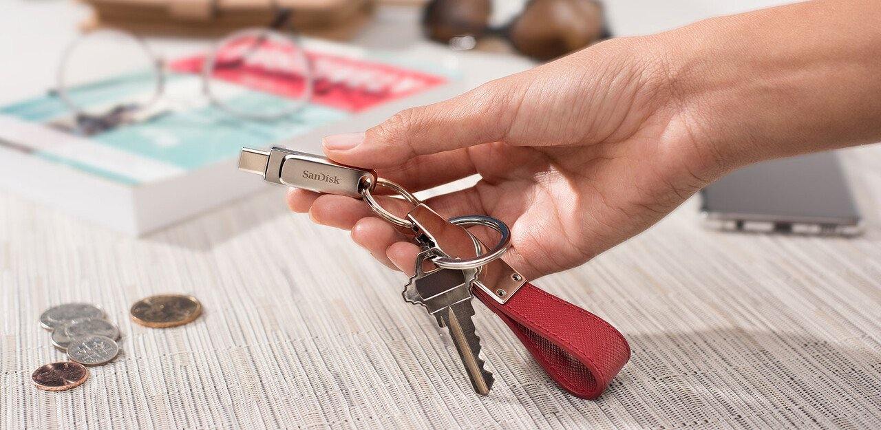 SanDisk Ultra Dual Drive Luxe USB Type-C 1TB, OTG, Upto 400MB/S, Pendrive-USB Pen drives-dealsplant