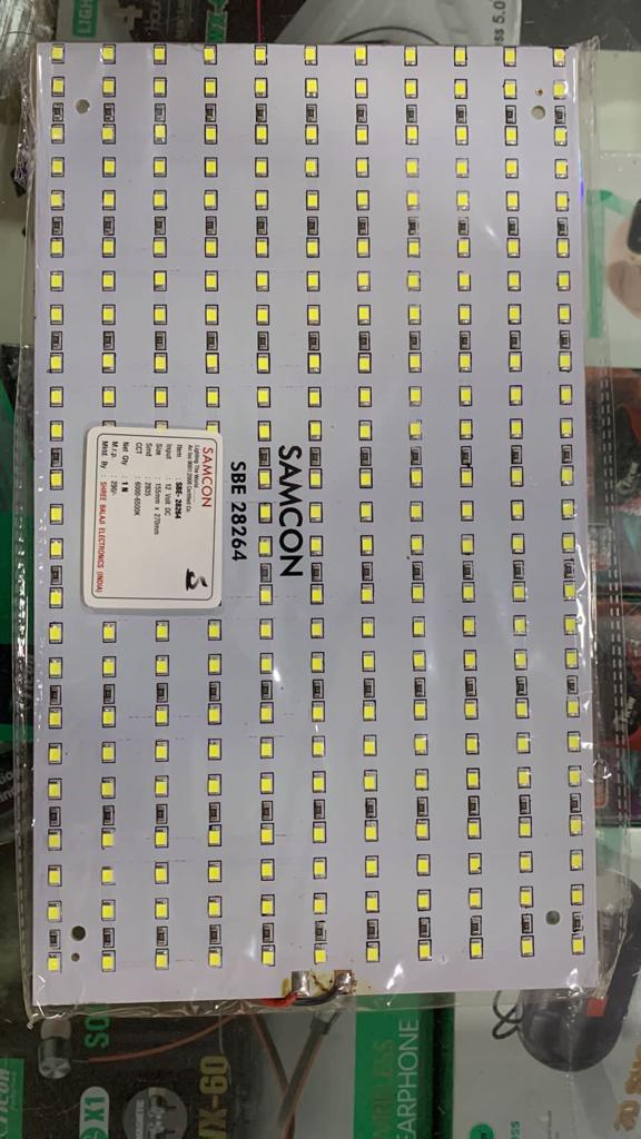 Samcon 12 Volt DC Emergency 264 SMD LED Bulb Chip Panel Outdoor and Floor Light (White)-LED Lights-dealsplant