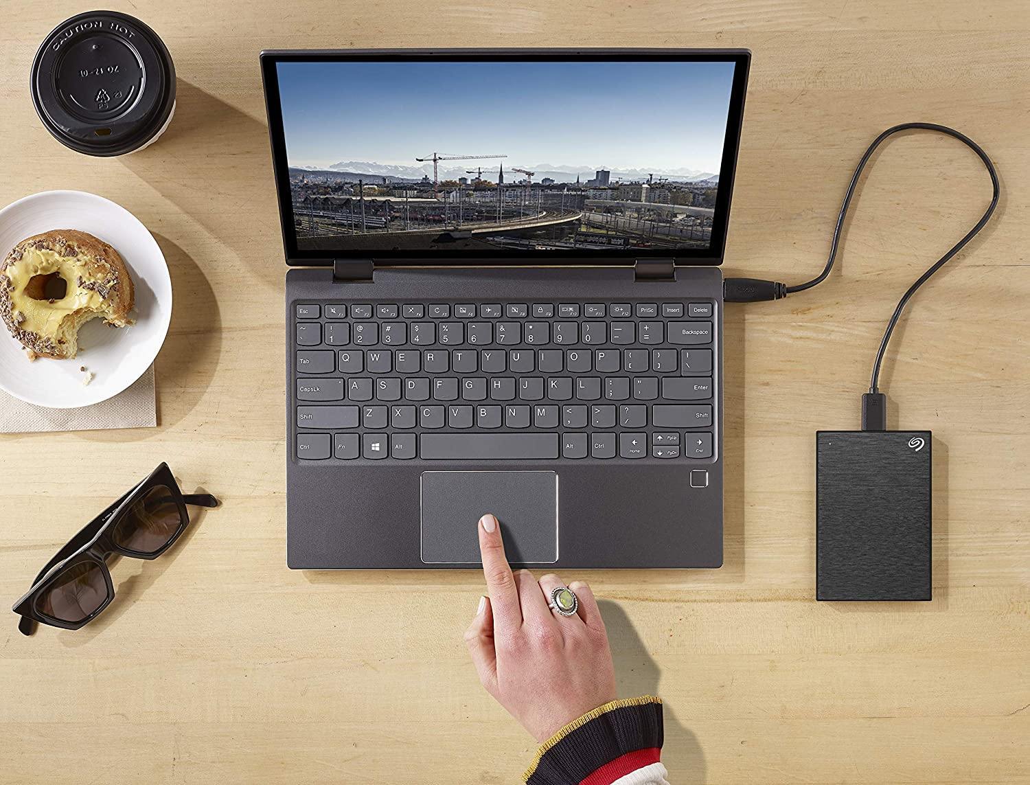 Seagate 1TB Backup Plus Slim Portable External Hard Drive-Hard Drive-dealsplant