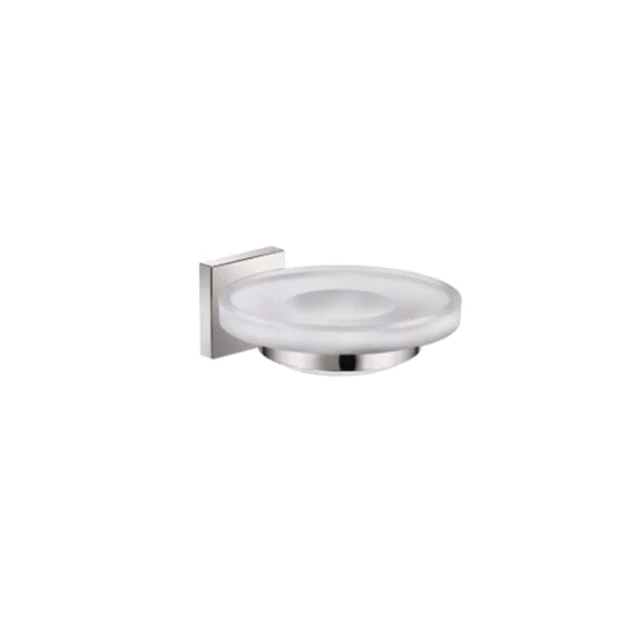 Parryware T6503A1 Soap Dish , Silver , Alloy Steel, 16 x 13 x 7.8 Centimeters-soap holder-dealsplant