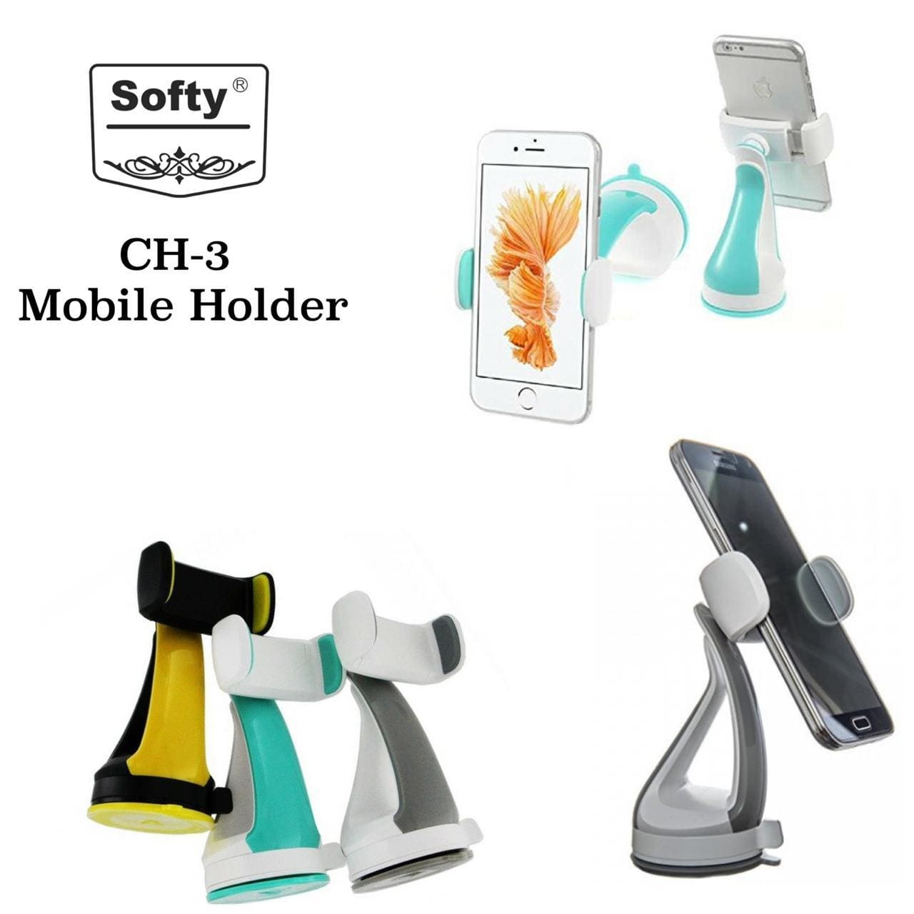 Softy premium quality nice Mobile car holder-car holders-dealsplant