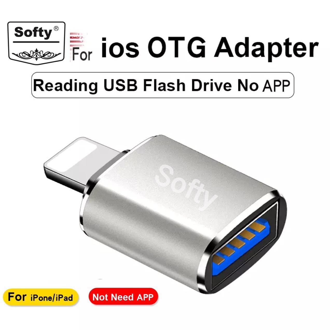 Softy premium quality Lightning OTG adapter-Connectors-dealsplant