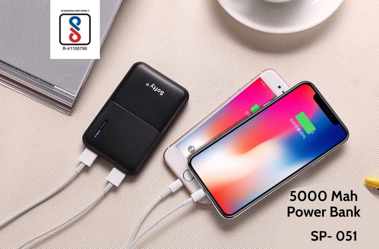 Softy premium quality 5000mah power bank-Power banks-dealsplant