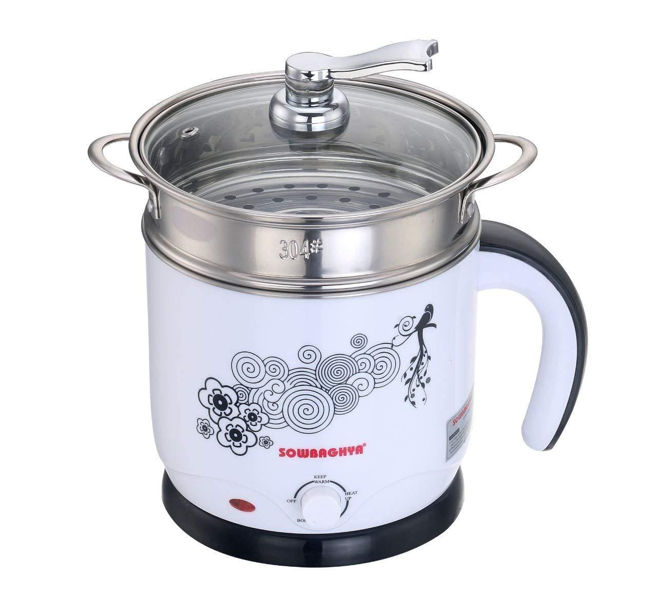 SOWBAGHYA 1.5 L Multicooker, Silver-Home & Kitchen Appliances-dealsplant