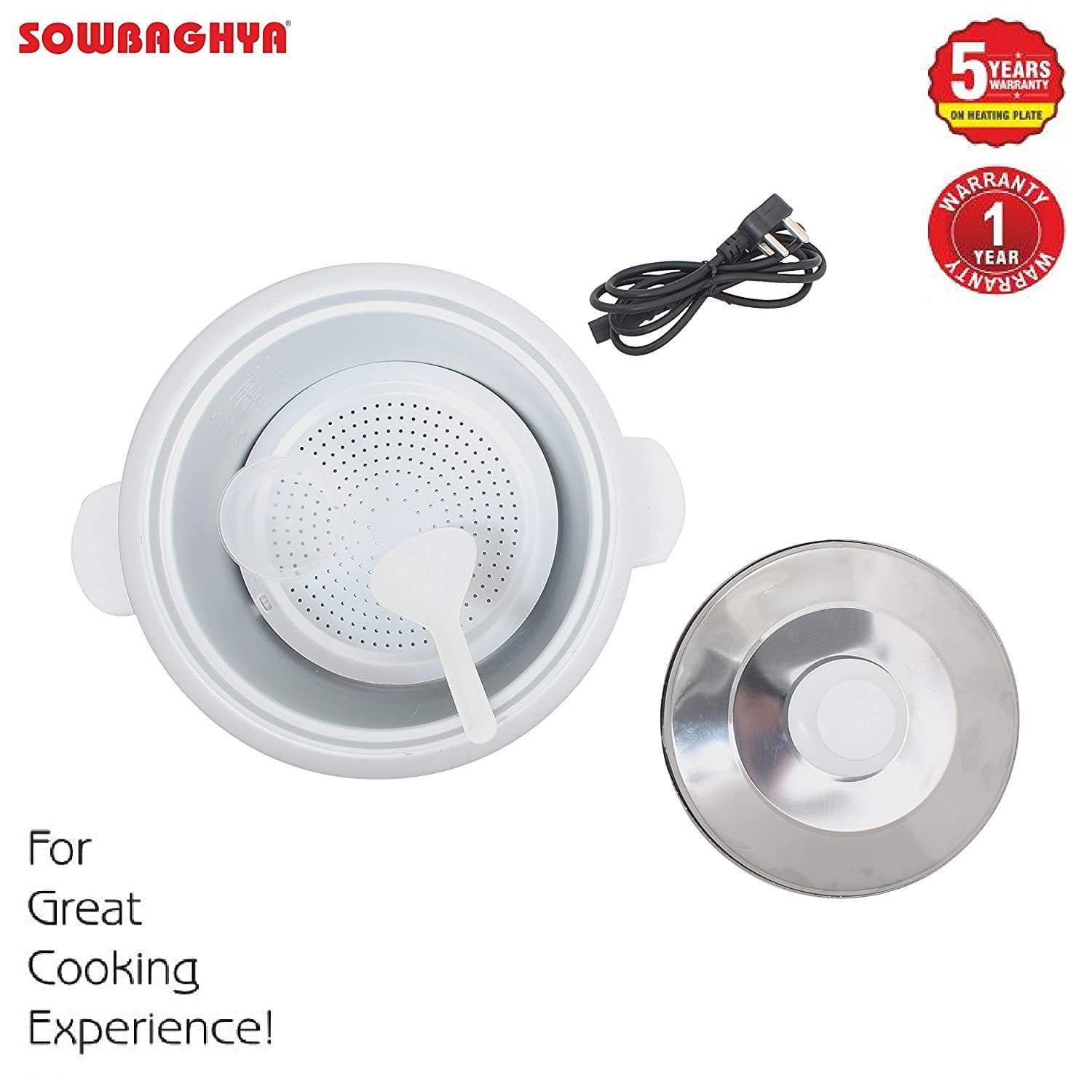 Sowbaghya Annam-Electric Rice Cooker(1.2 Ltrs)-Home & Kitchen Appliances-dealsplant