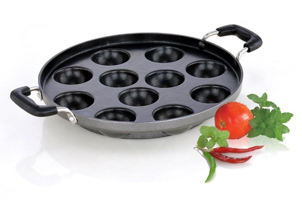 SOWBAGHYA paniyarakkal Aluminium Pan, 1 Piece-Home & Kitchen Appliances-dealsplant