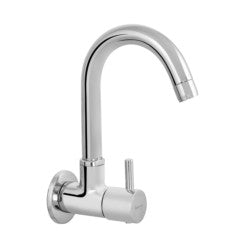 Parryware Agate Pro Swan Neck Pillar Cock Single Lever-Taps & Dies-dealsplant